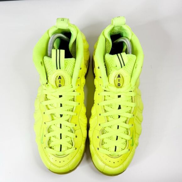 Nike Air Foamposite Volt 2014 Neon Yellow Sneakers, Men's 8.5, Rare and Iconic - Picture 6 of 8